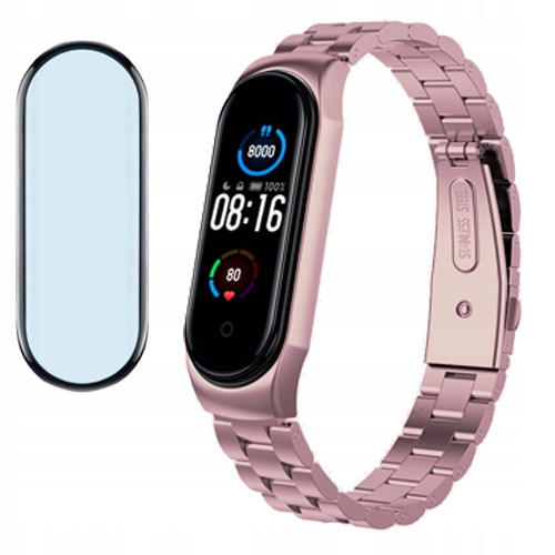 Metal Szklo pro Xiaomi MI Band 5 Barvy