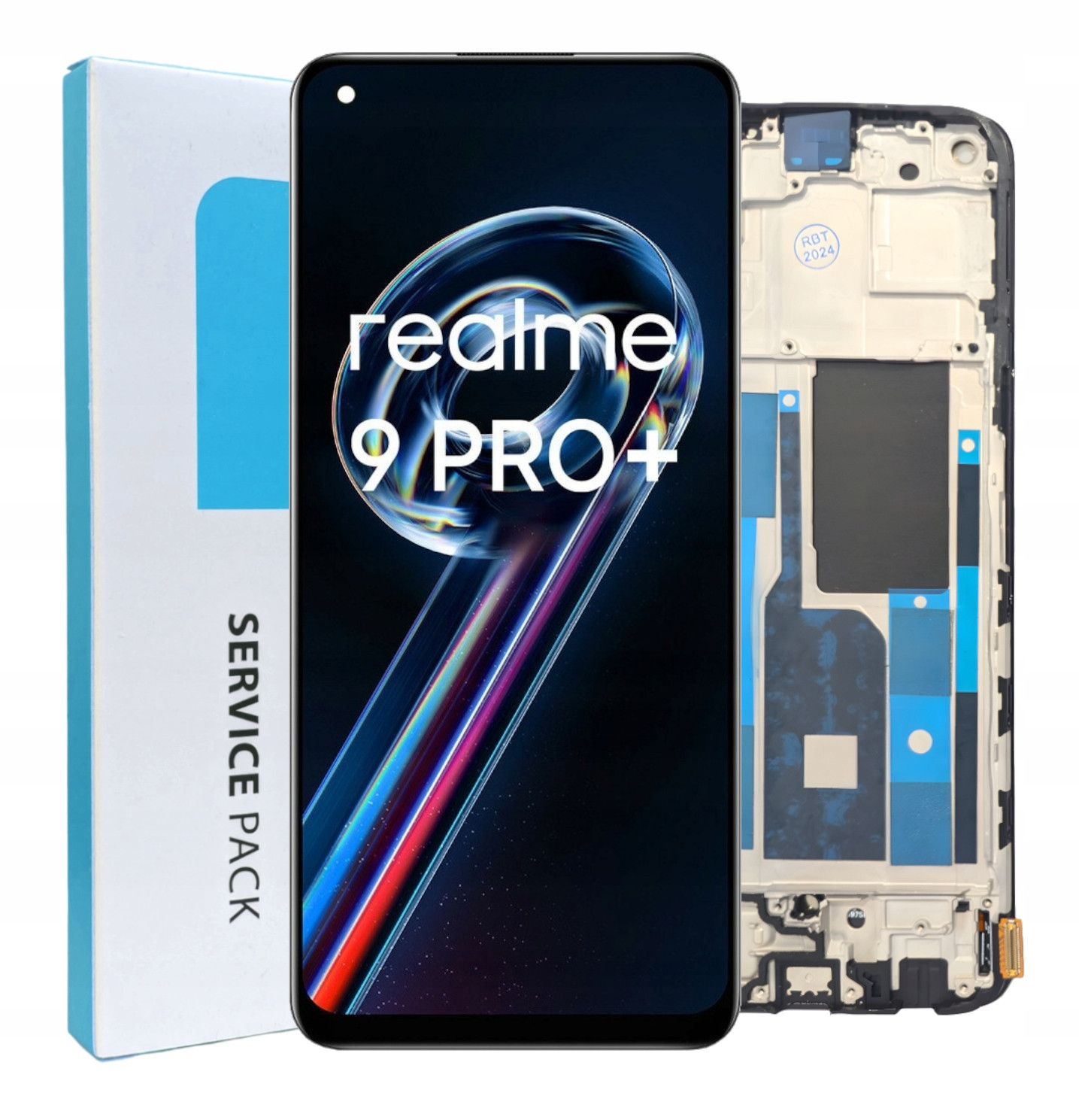 Originál LCD Displej Pro Realme 9 Pro Plus Rámeček RMX3392 RMX3393