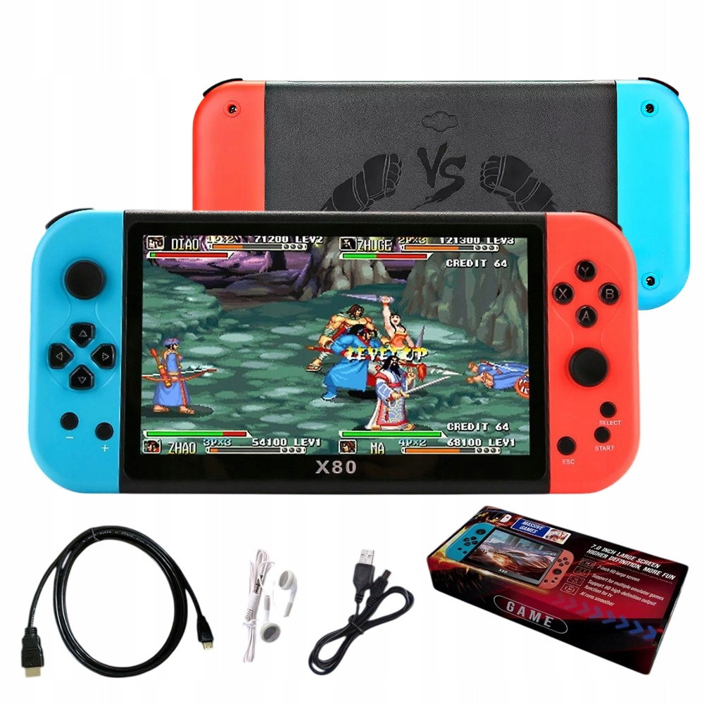 X80 16G Přenosná Herní Konzole 7