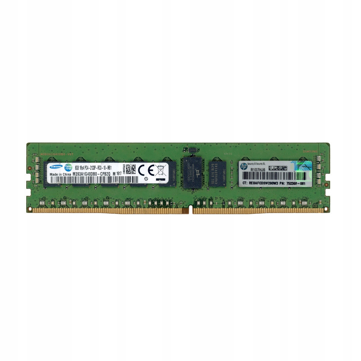 Hp 752368-081 8GB DDR4 2133MHz Ecc M393A1G40DB0-CPB2Q