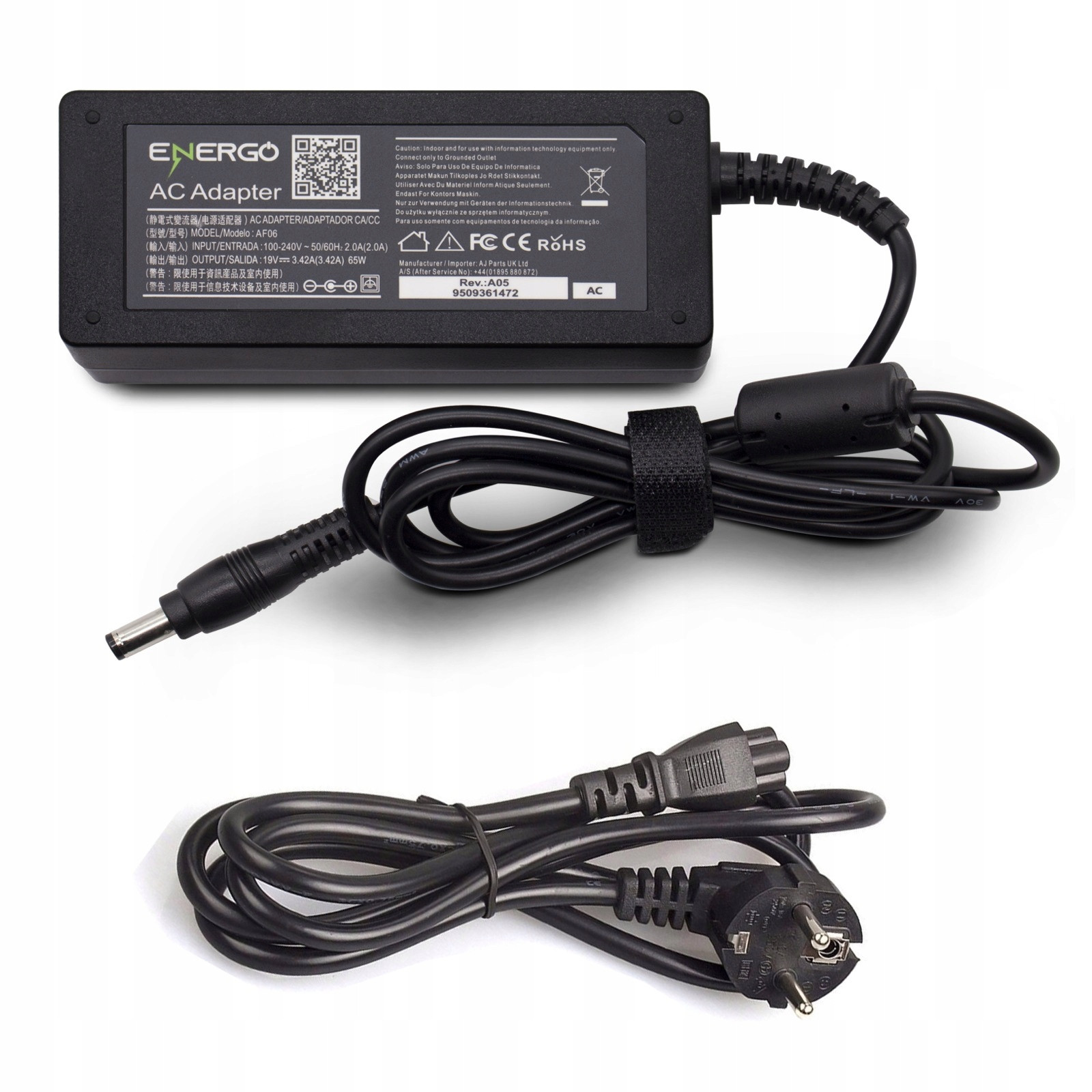 65W Napájecí adaptér Nabíječka Toshiba Satellite C670-14N