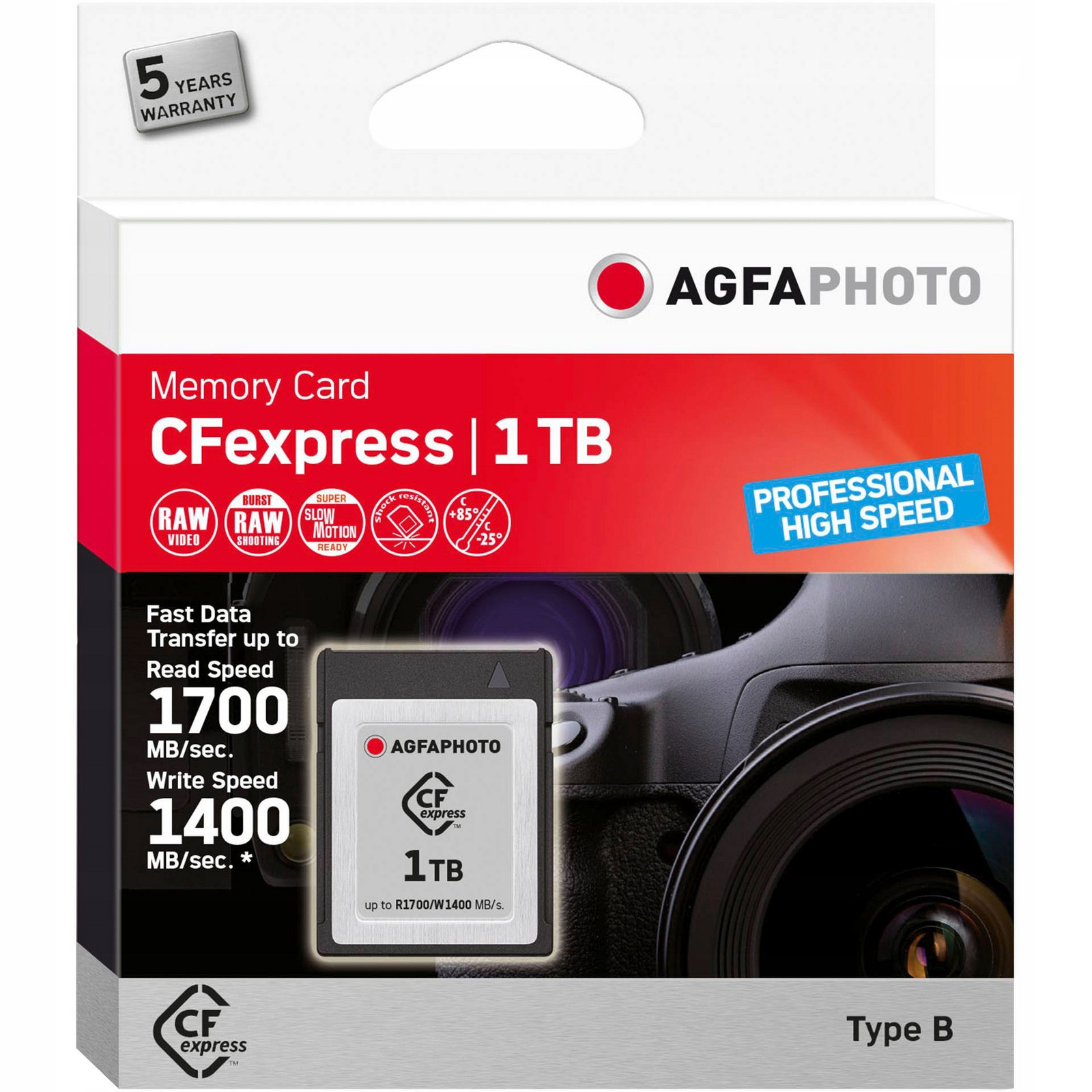 AgfaPhoto CFexpress 1TB Professional High Speed