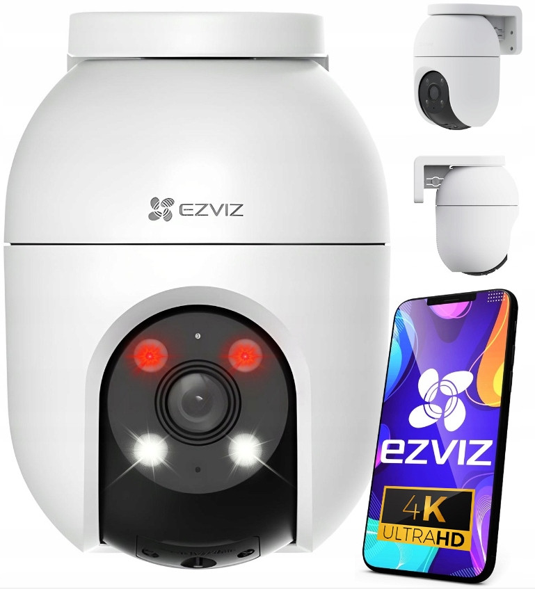 WiFi kamera Ezviz 8MPX C8c 4K Otočná Externí Ai detekce Sledování