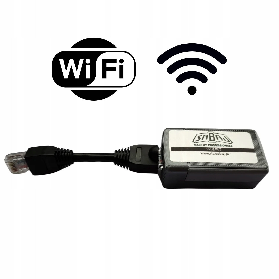 Adaptér K- Wifi RJ45 pro ovládání Tv zvedáků Sabaj aplikací wBOX