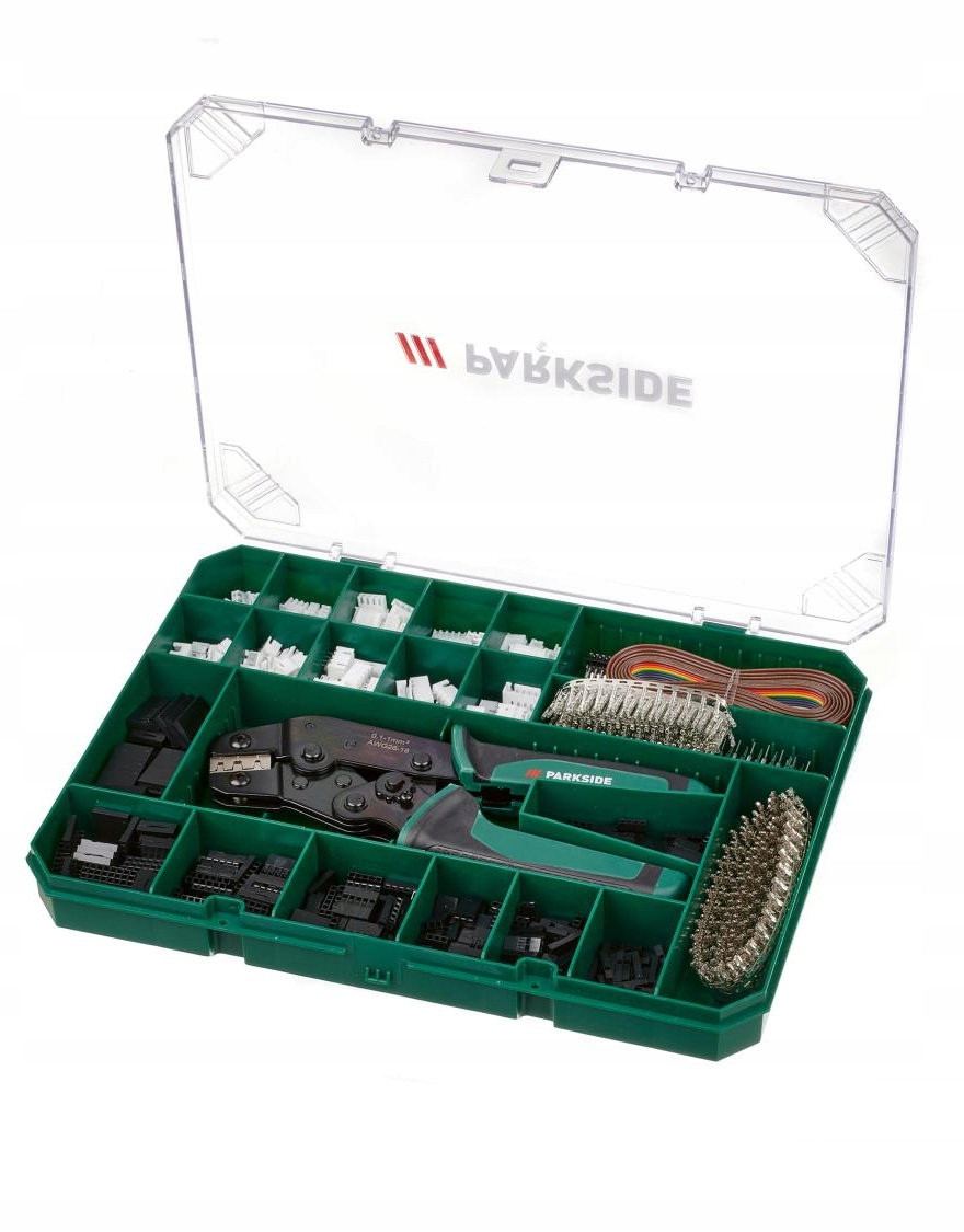 Krimpovací kleště na kabely Parkside 2012 prvků