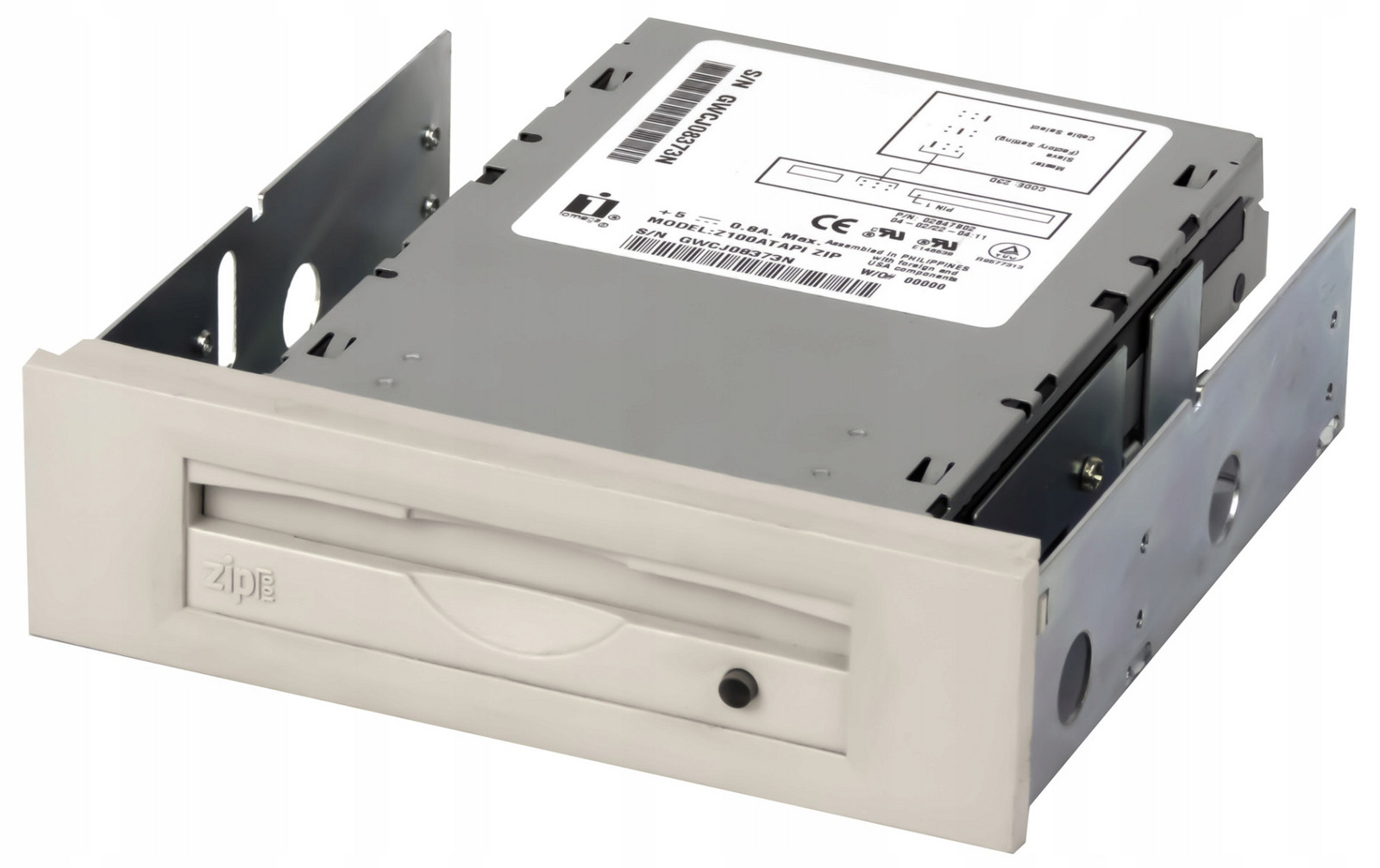 Iomega Z100ATAPI 100 Mb Ide 5,25'' Zip Drive 02847B02