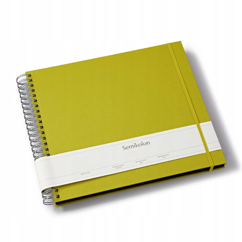 Album Semikolon Maxi Mucho černé listy, matcha