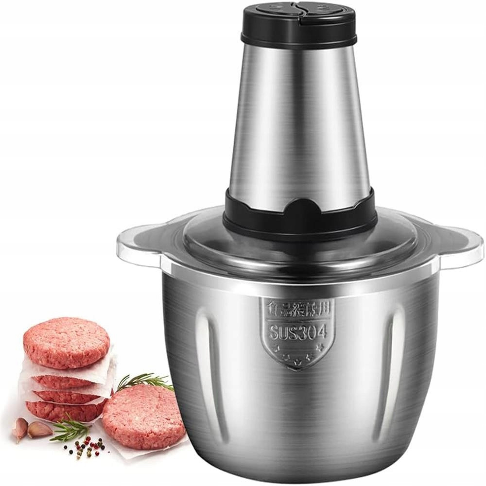 Sekáček Potravin Mixér Na Potraviny Masa Zeleniny Sekáček 300W 2 Rychlosti 2L