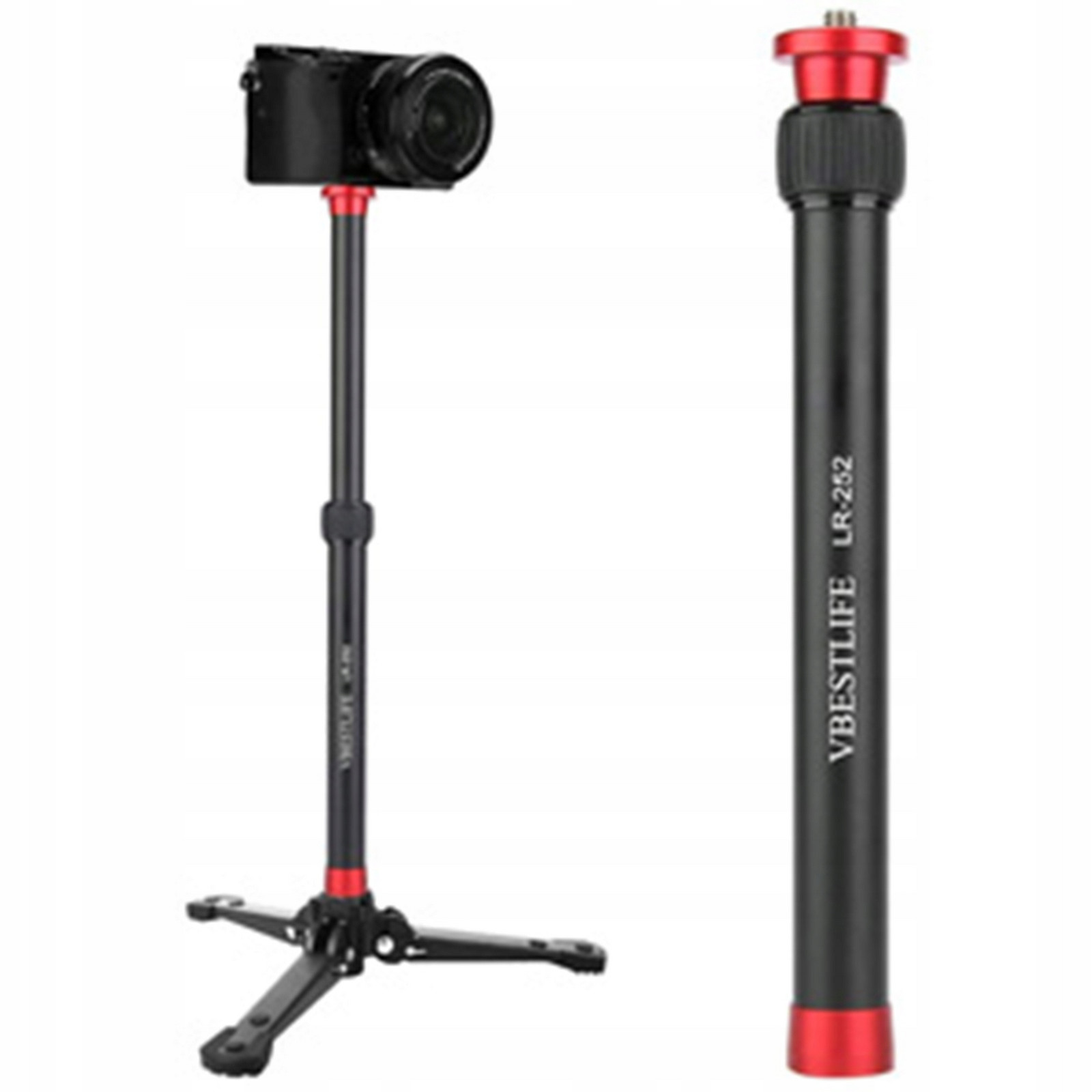 Manbily Kamera Monopod Prodloužení Stativu