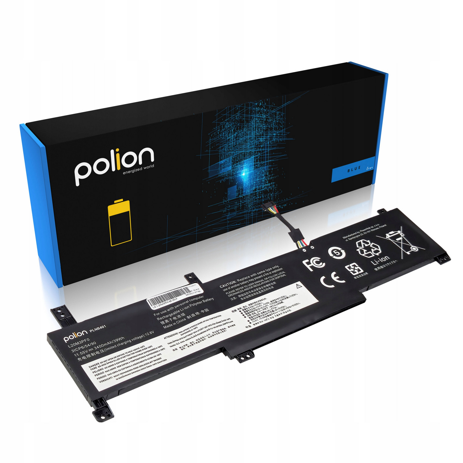 Baterie L20M3PF0 pro Lenovo Ideapad V14 V15 V17 K14 S14