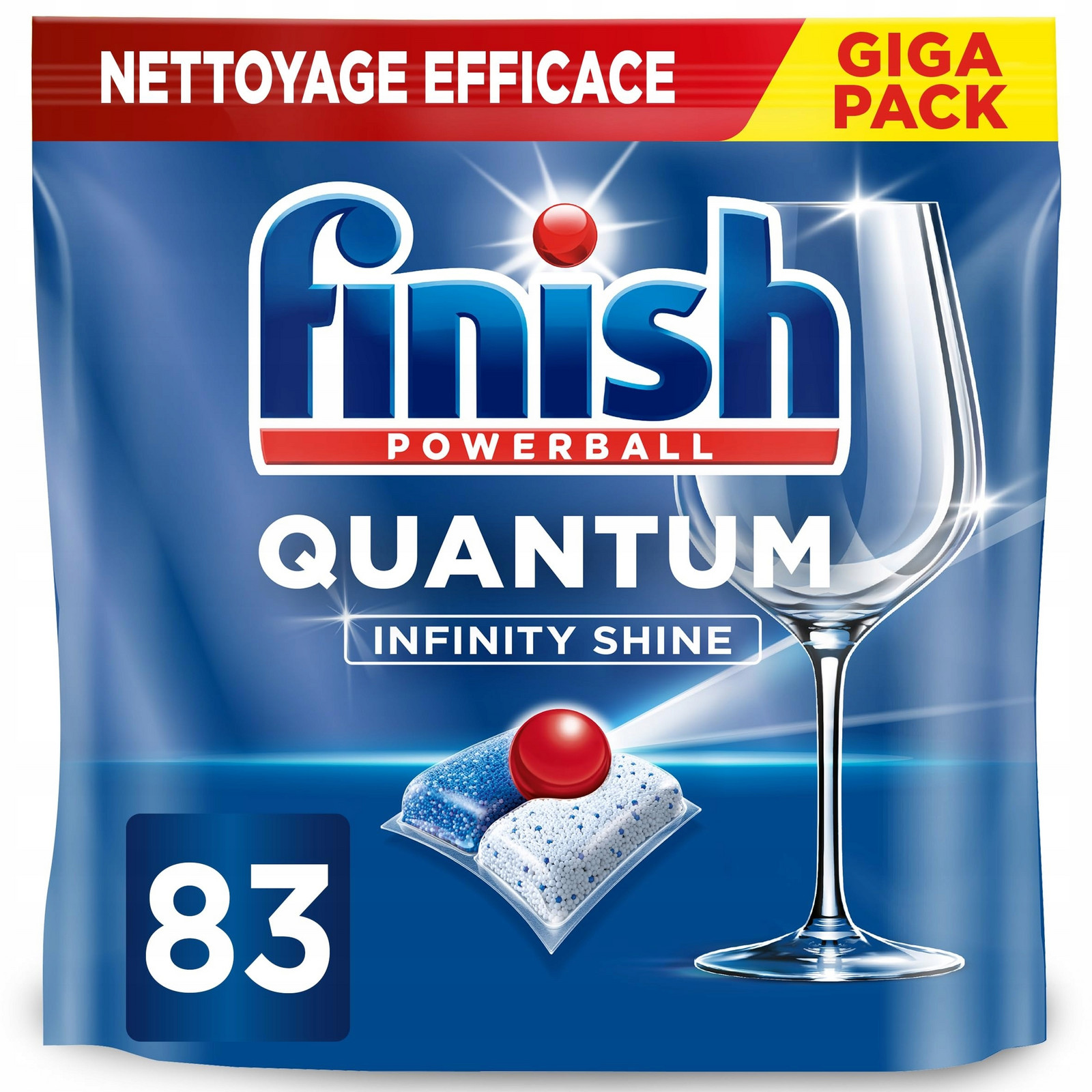 Finish Quantum Infinity Shine tablety do myčky na nádobí 79ks