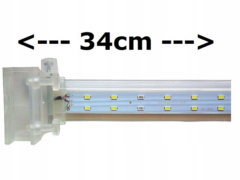 Osvětlení Akvária 24x Led 12W bílá modrá