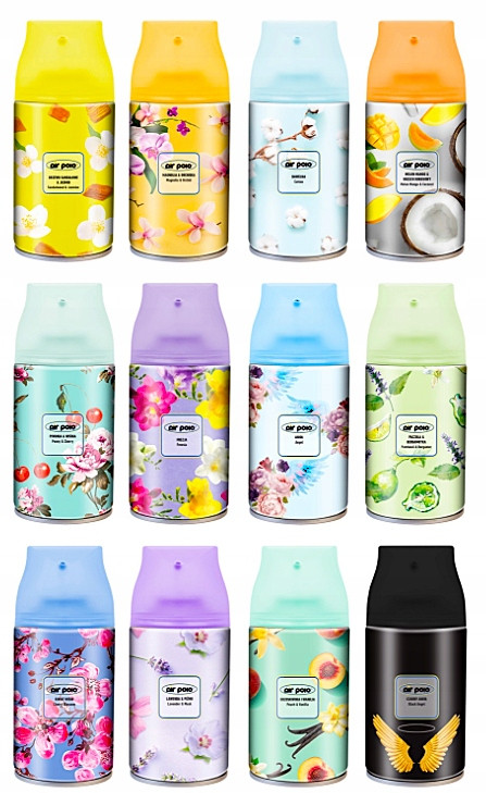 Air Polo Zásoba Air Freshener Osvěžovač Vzduchu MIX 12 X 250 ml (11195)