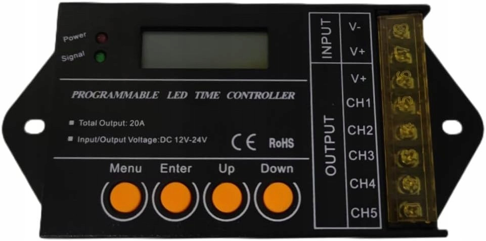 Ovladač Led Timer Sunrise, Programovatelný Čas Pro Akvária ,TC420SJ