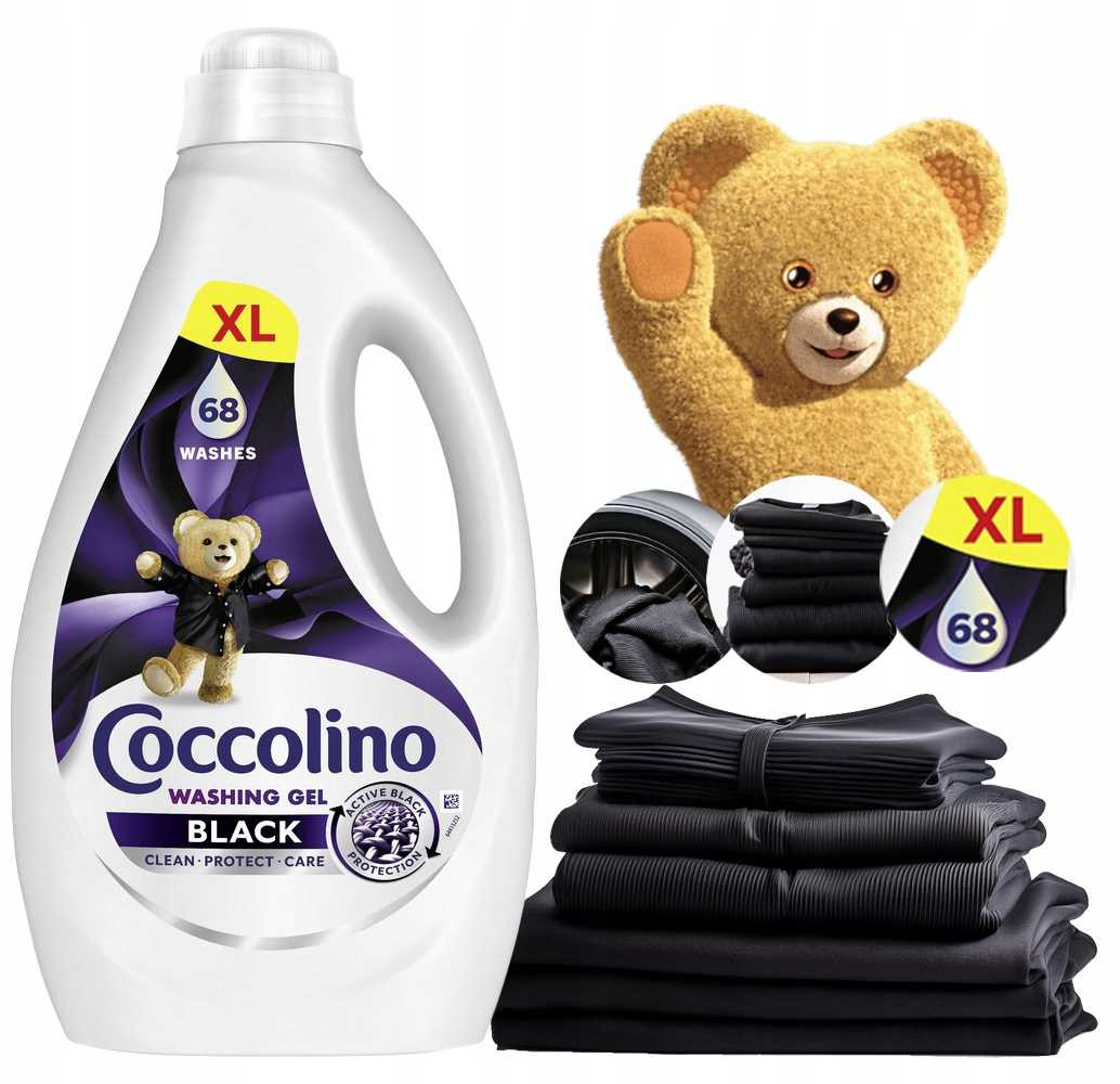 Coccolino Black & Dark XL Gel Na Praní Černých a Tmavých Tkanin 68 Praní