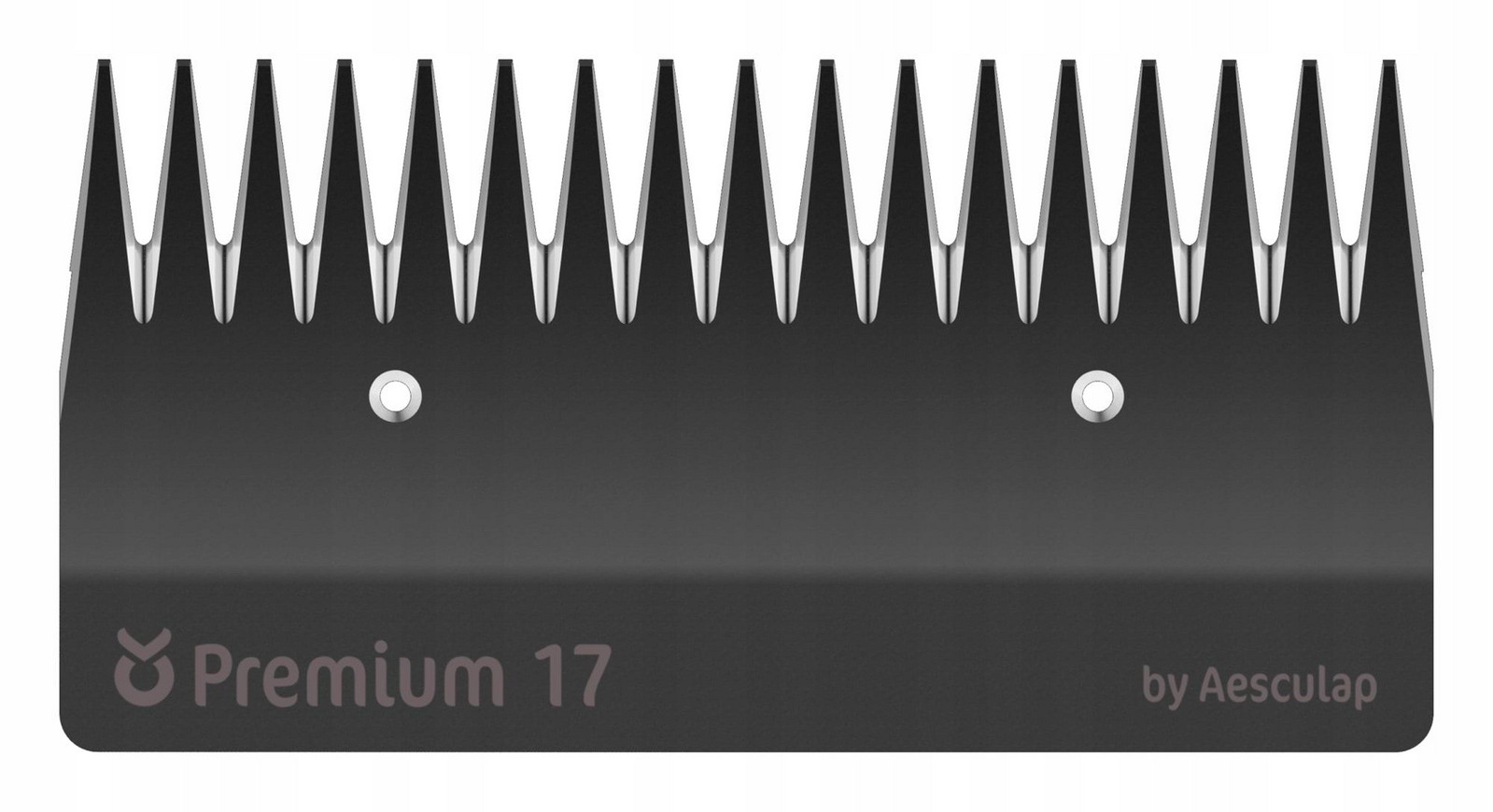 Čepel horní a spodní Premium, pro zastřihovač, 17/18 zubů, Kerbl