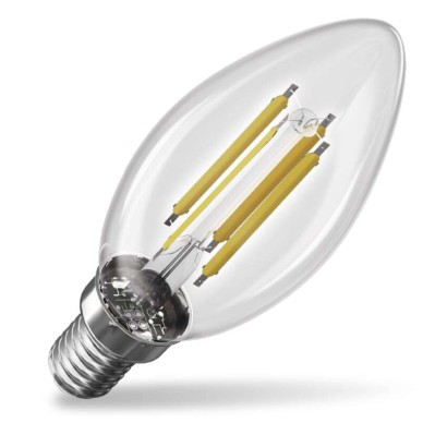 EMOS LED žárovka Filament svíčka A CLASS / E14 / 3,8 W (60 W