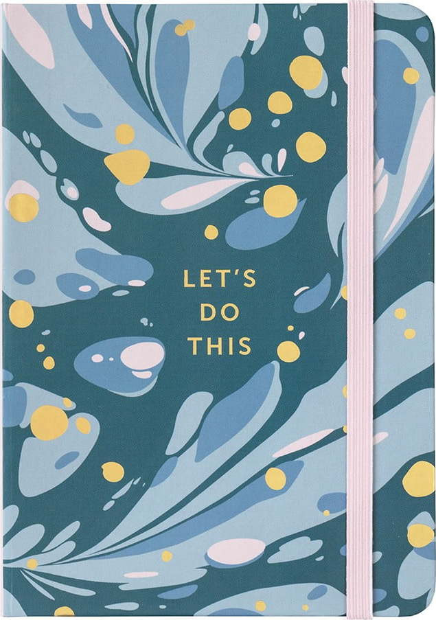 Nedatovaný diář 384 str. Pine Marble – Busy B