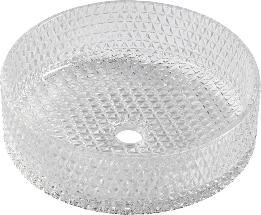 Skleněné kulaté umyvadlo ø 39,5 cm Maragua – Sapho