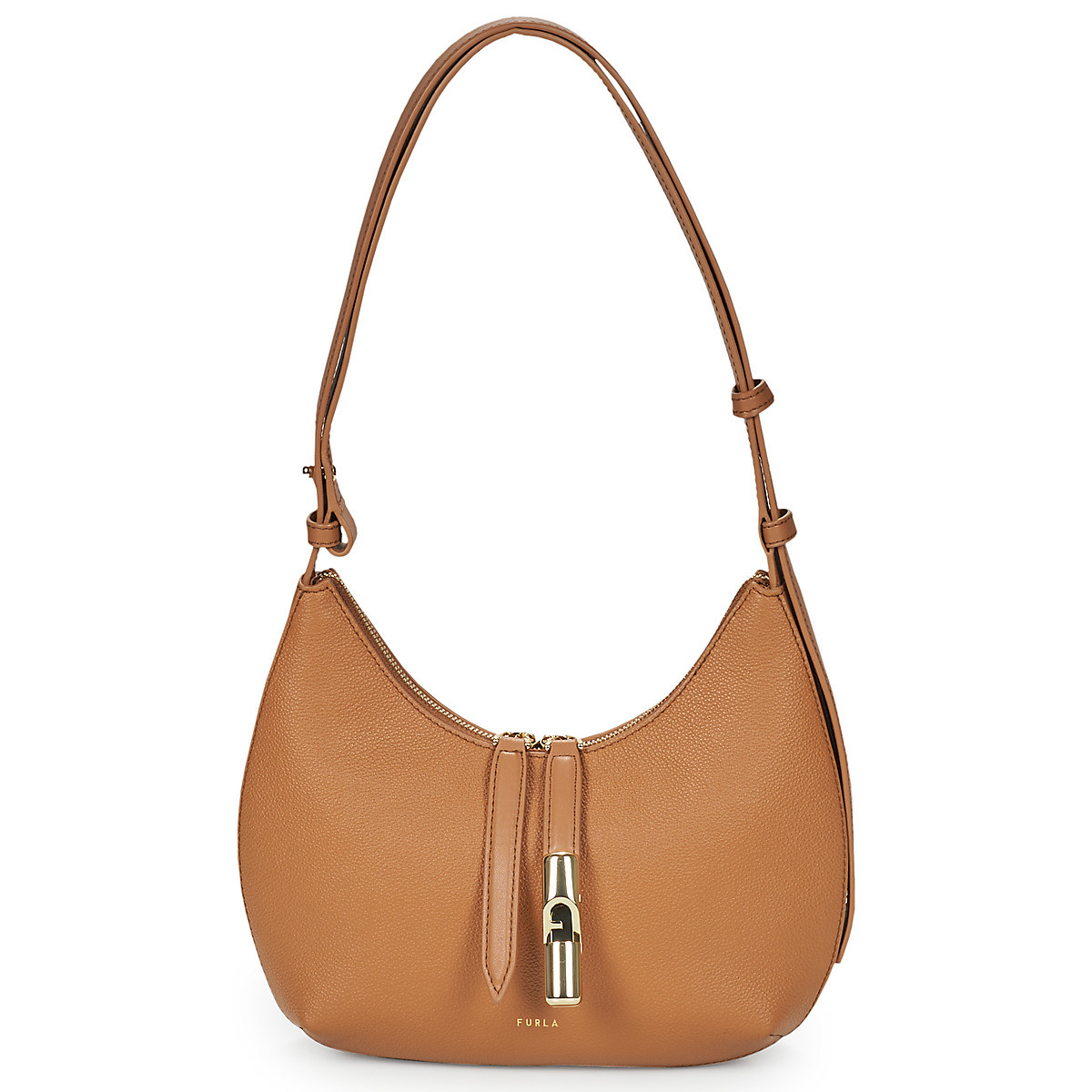 Furla  FURLA GOCCIA S SHOULDER BAG  Hnědá