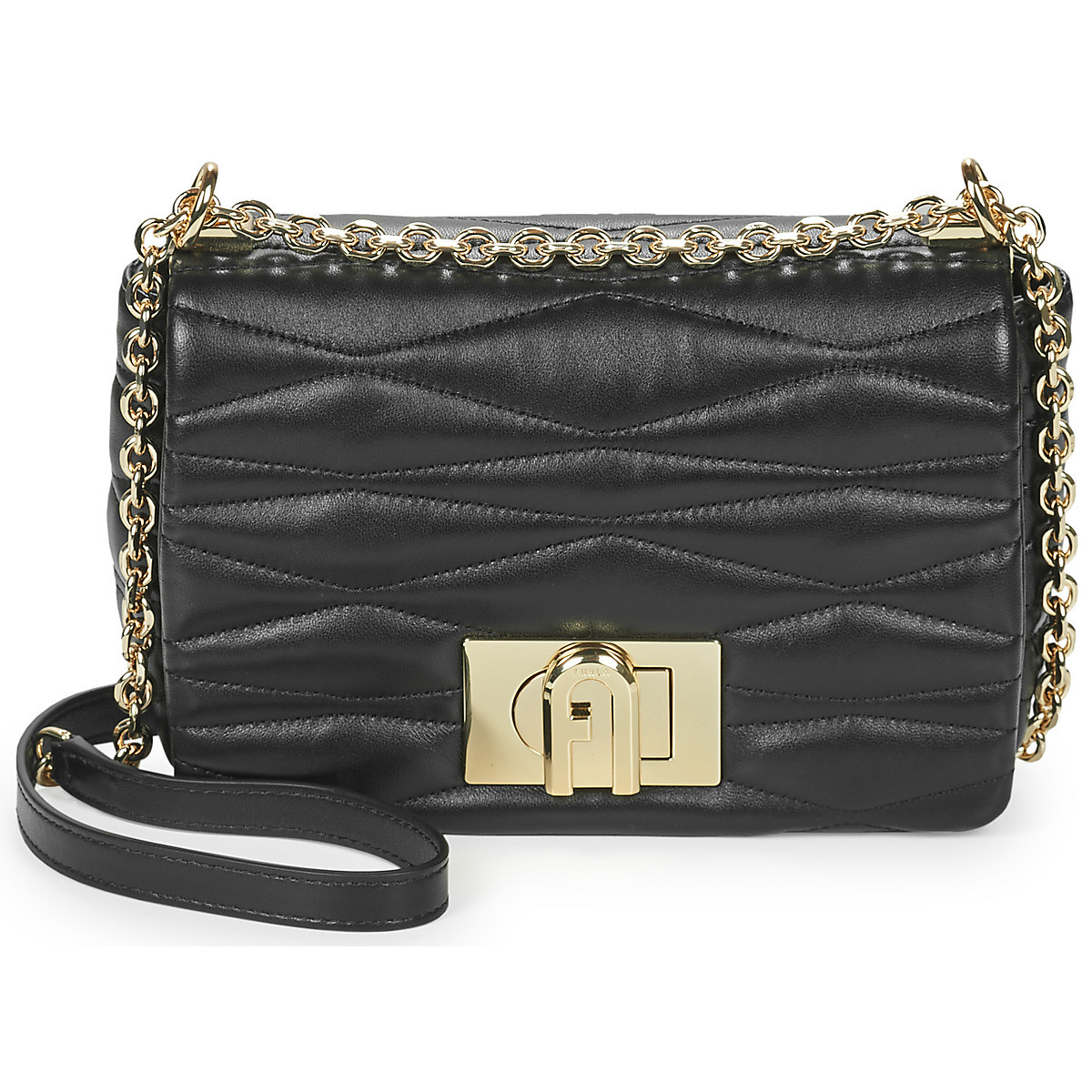 Furla  FURLA 1927 S CROSSBODY 22  Černá