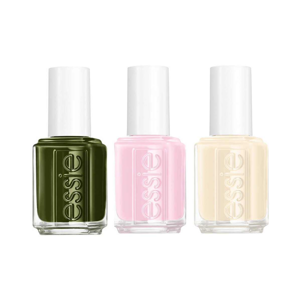 Essie  Set of 3 Nail Polishes - 863 Force Of Nature / 831 Sing