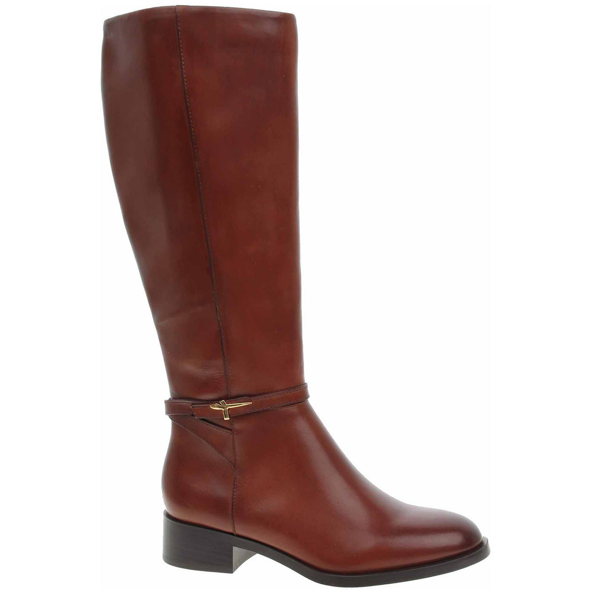 Tamaris  Dámské kozačky  1-25529-43 cognac  Hnědá