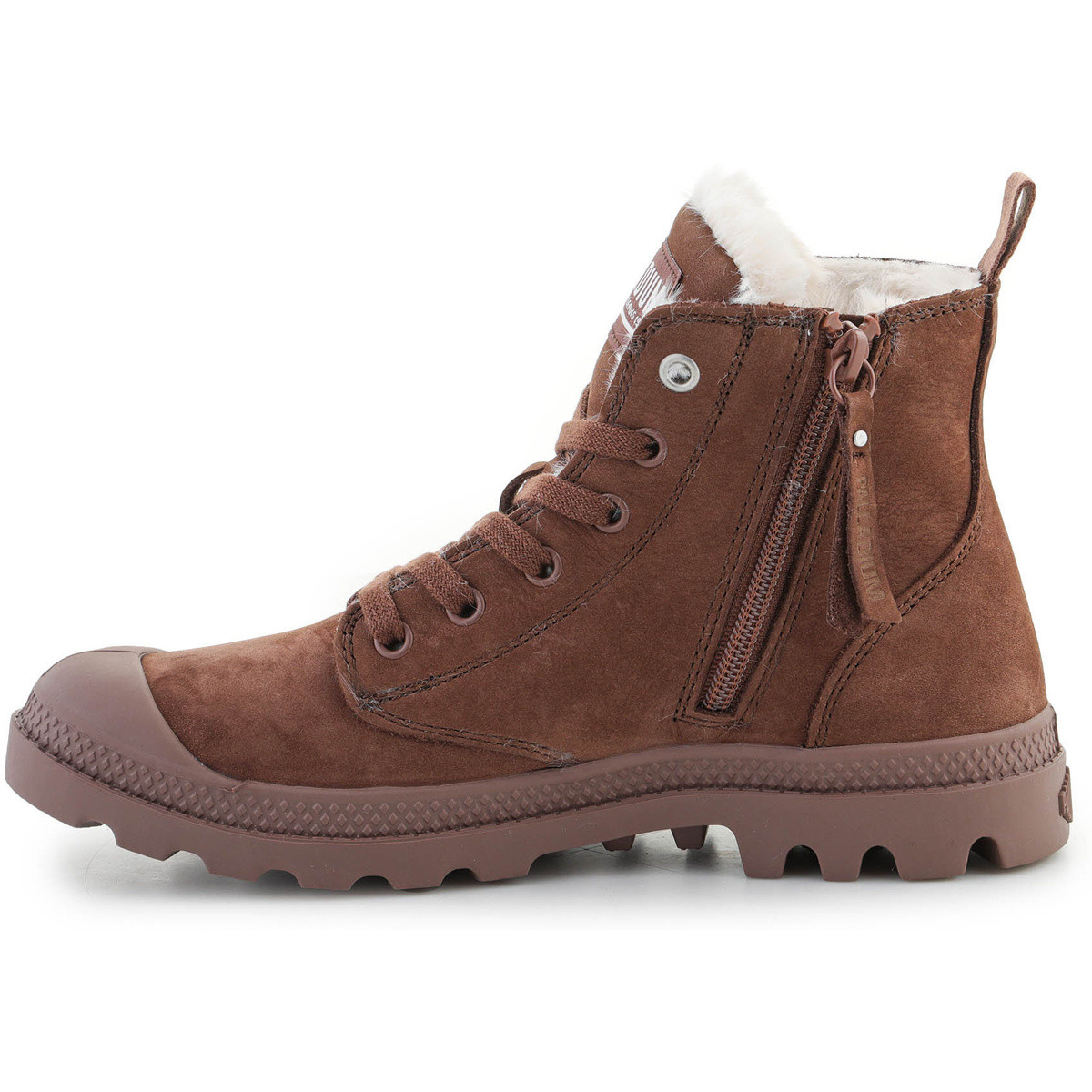 Palladium  PAMPA HI ZIP WL 95982-292-M Pine Bark  Hnědá