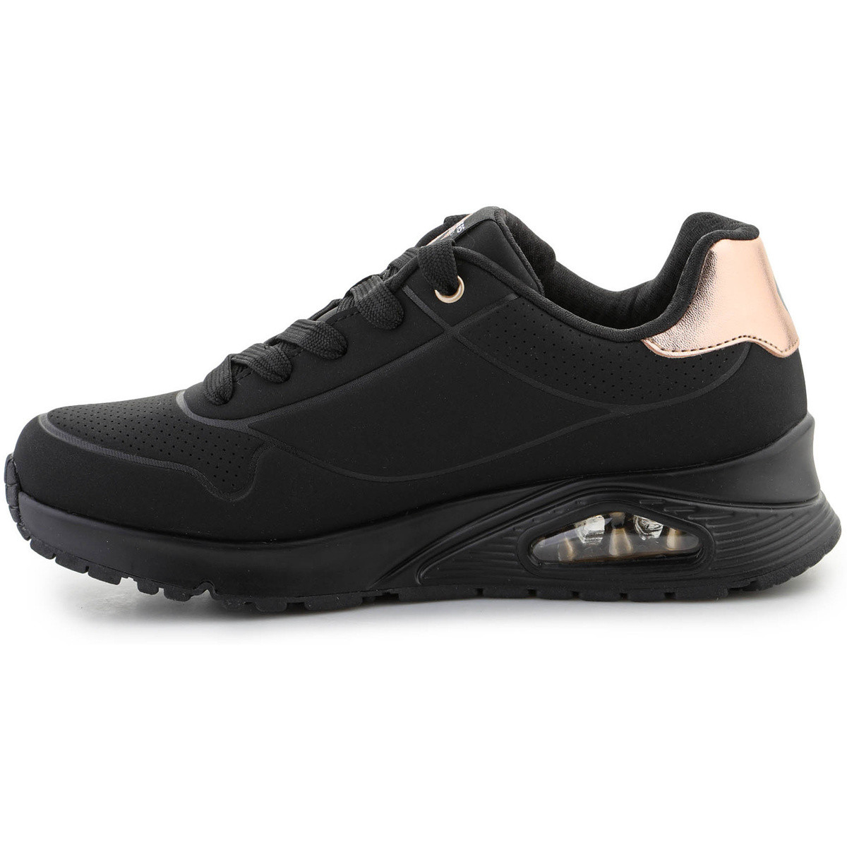 Skechers  Uno Gen 1 Shimmer Away 310545L-NAT Black  Černá