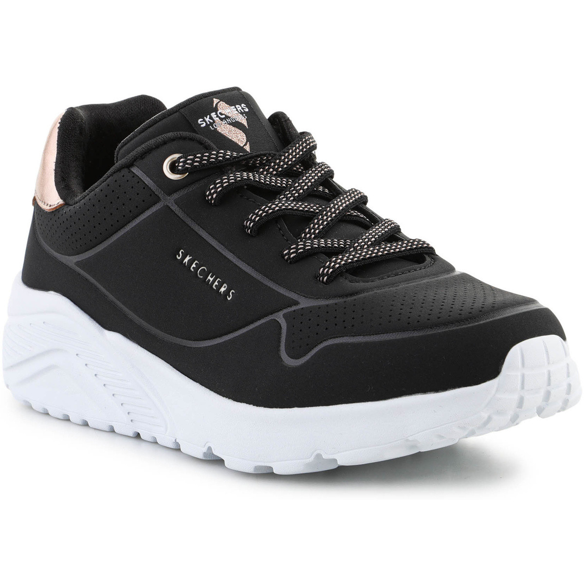 Skechers  Uno Lite Metallic Mode 310384L-BLK Black  Černá