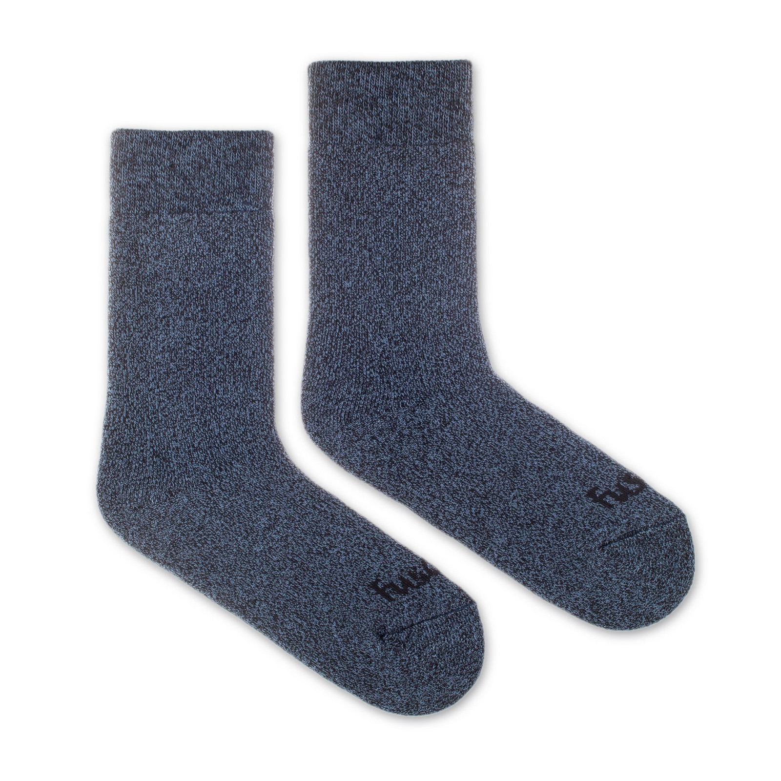 Ponožky Froté melír modré