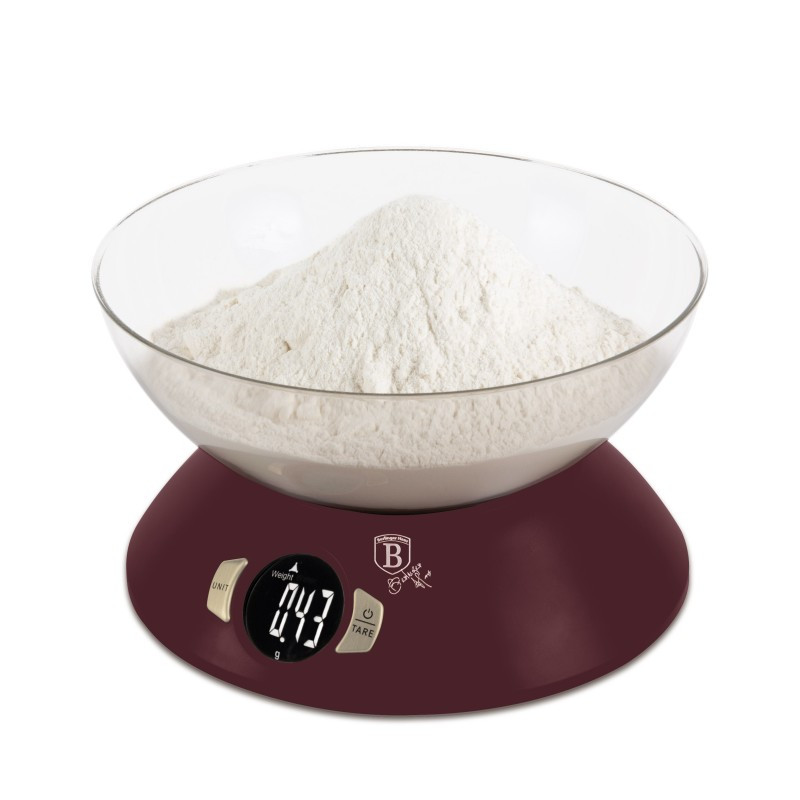 BERLINGERHAUS Váha kuchyňská s miskou Leonardo Collection BH-9615