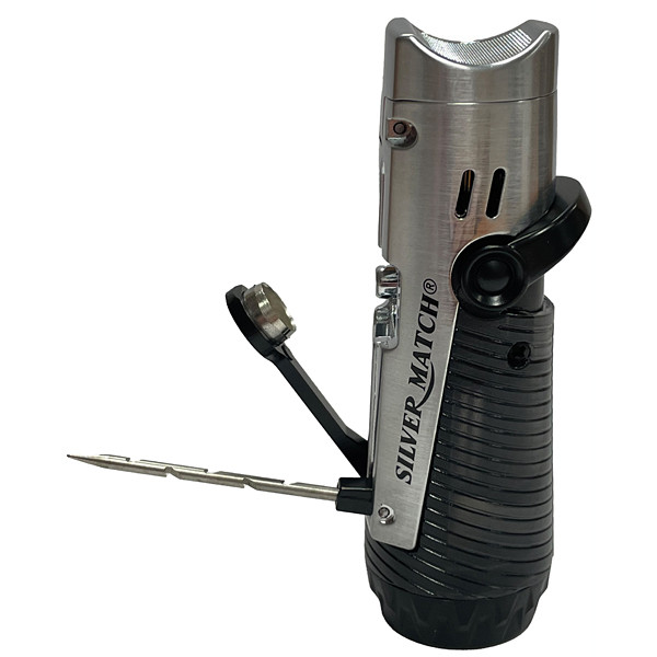 Zapalovač Silver Match Minsk  3Jetflames