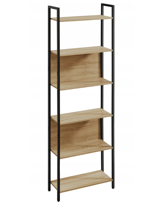 Knihovna TAYLOR SONOMA 6 polic, 186x60cm