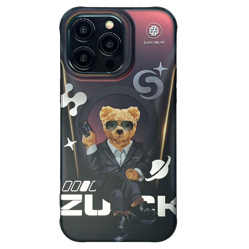 Zadní kryt ZUCK BEAR case BERLIN BOSS MAG kompatibilní s MagSafe fpro Apple iPhone 16 Pro Max, eins suave