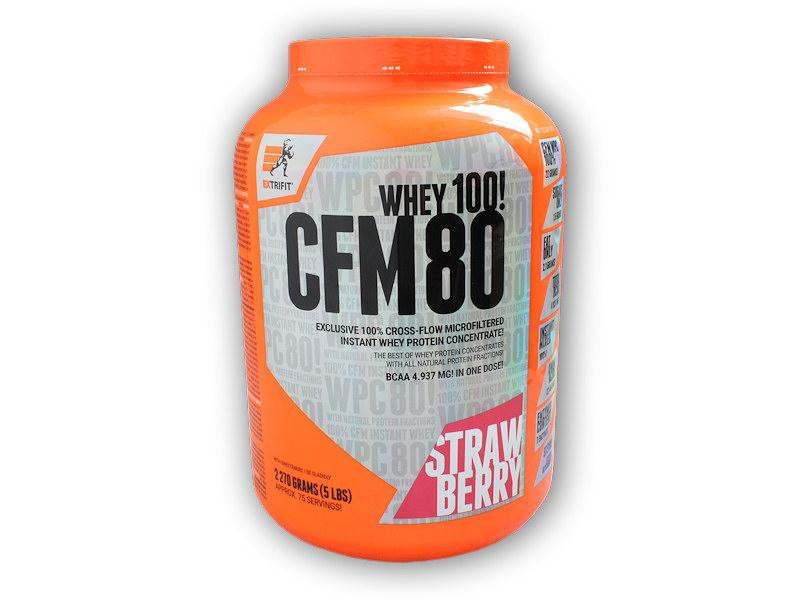 Extrifit CFM Instant Whey 80 Whey 100! 2270g doza