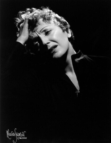 Seymour, Maurice Fotografie Edith Piaf, photographed on 5 September 1955, Seymour, Maurice, 30 × 40 cm