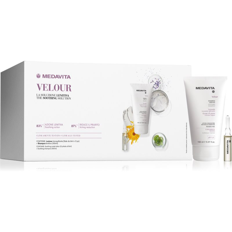 Medavita Velour Restorative Set dárková sada na vlasy