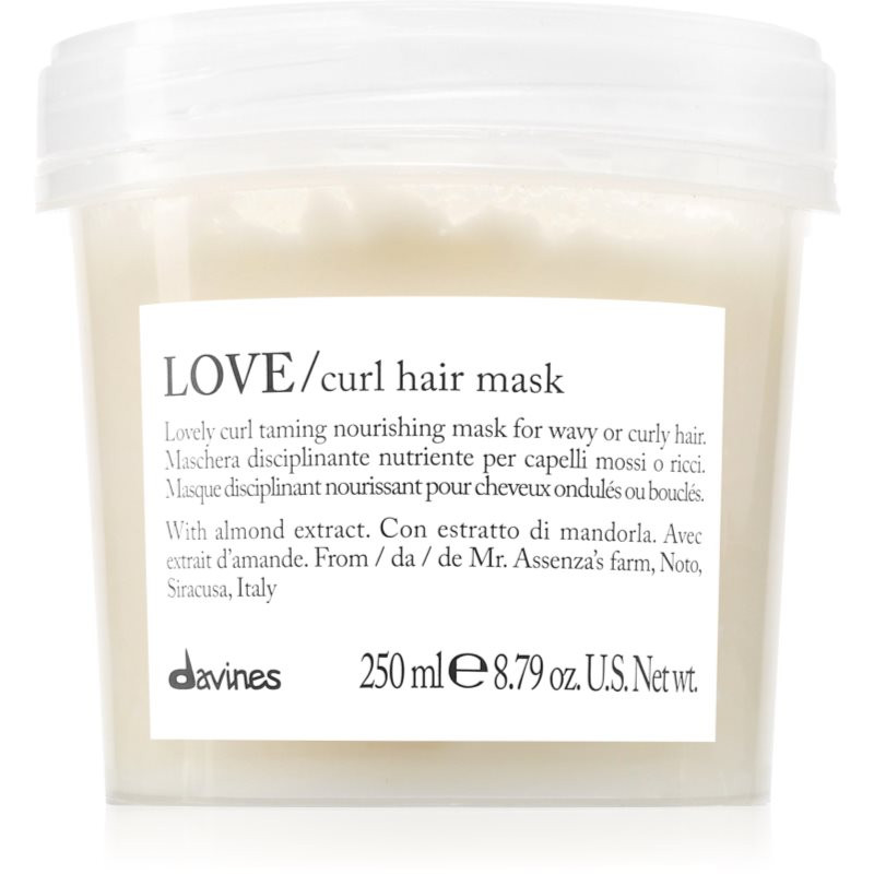 Davines Love Curl Hair Mask intenzivně vyživující maska na kudrnaté vlasy 250 ml