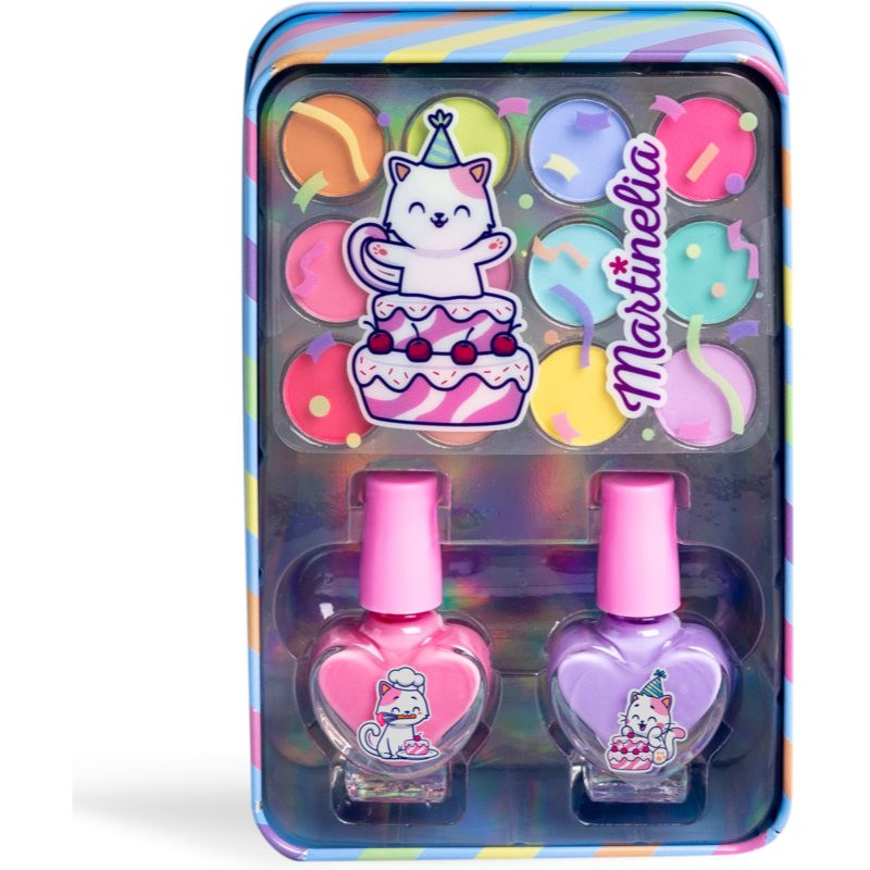 Martinelia Yummy Eyes & Nails Tin Box set pro děti 3+