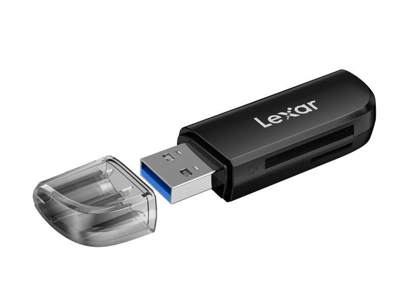 Lexar čtečka karet SD/MicroSD/SDHC/SDXC Dual Slot USB-A, USB 3.2 Gen1 LRW300U-BNBNG