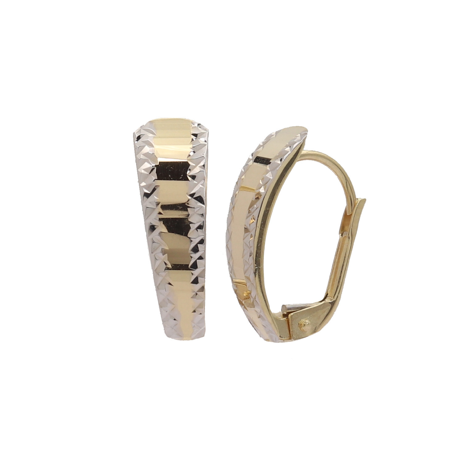 Zlaté náušnice CTK030/1