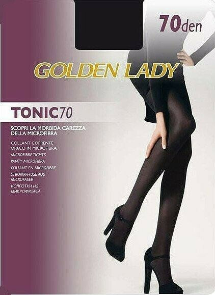 Punčochové kalhoty Tonic 70 den černá - Golden Lady - 3-M - černá