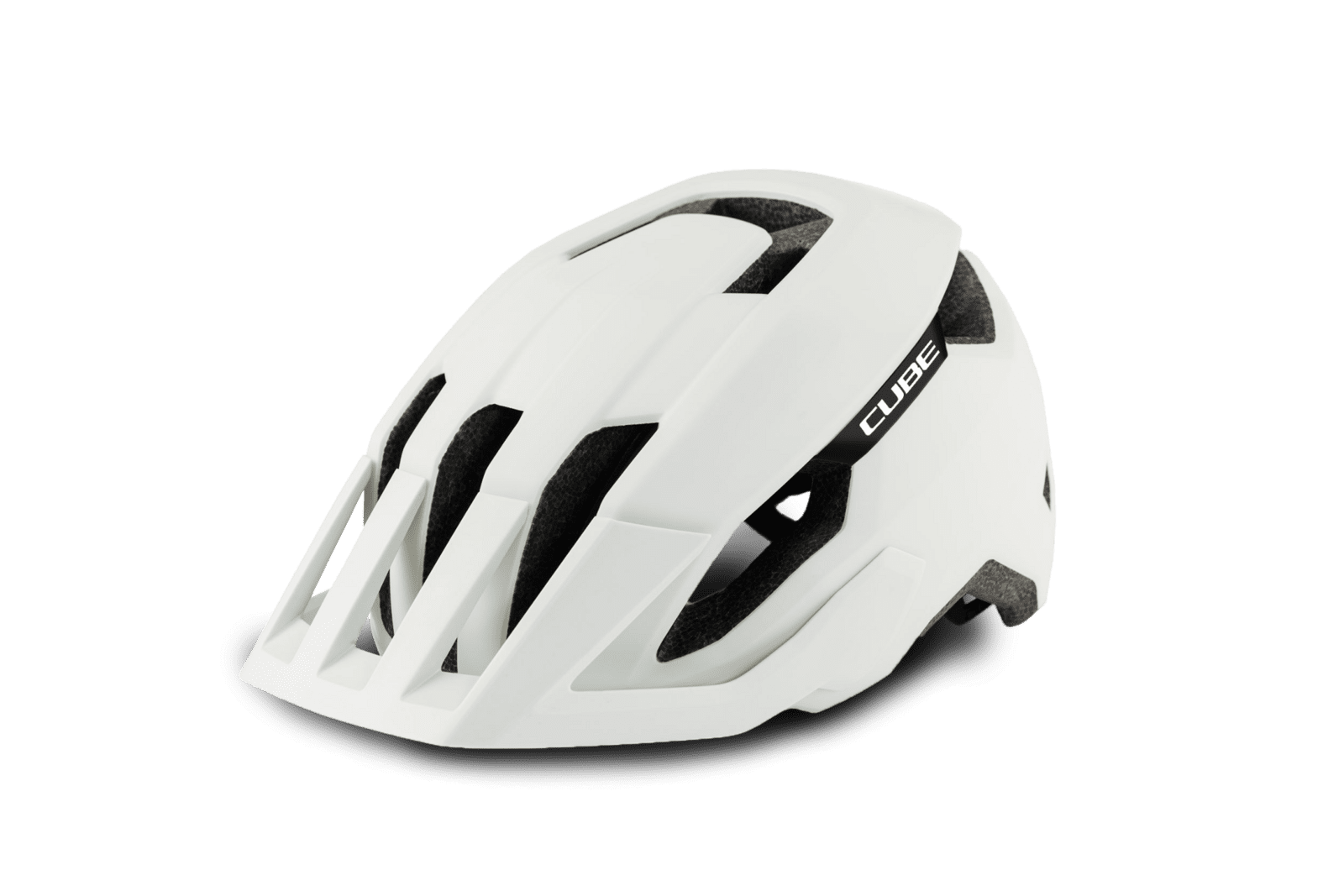 Přilba CUBE STRAY white - S