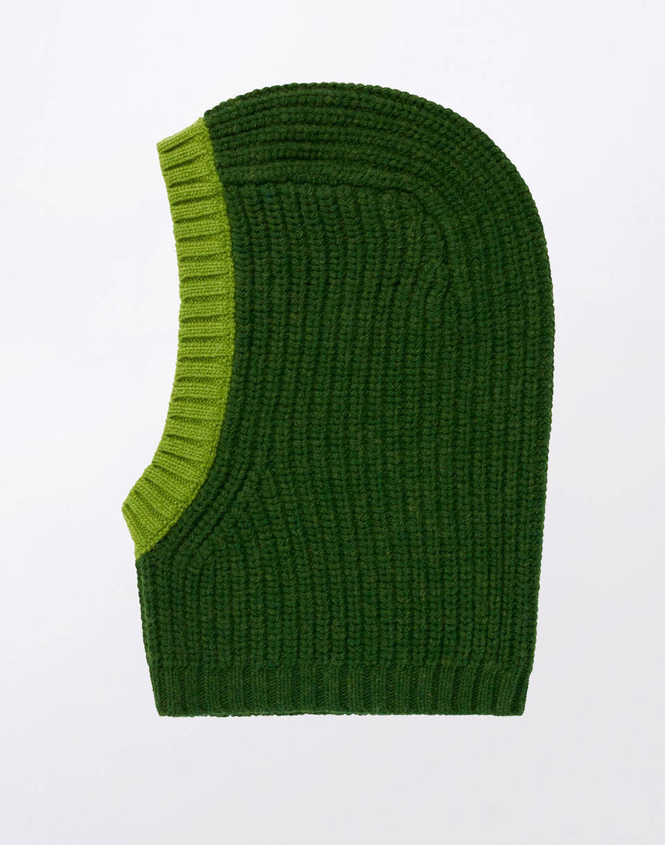 Thinking MU Dark Green Jude Balaclava GREEN