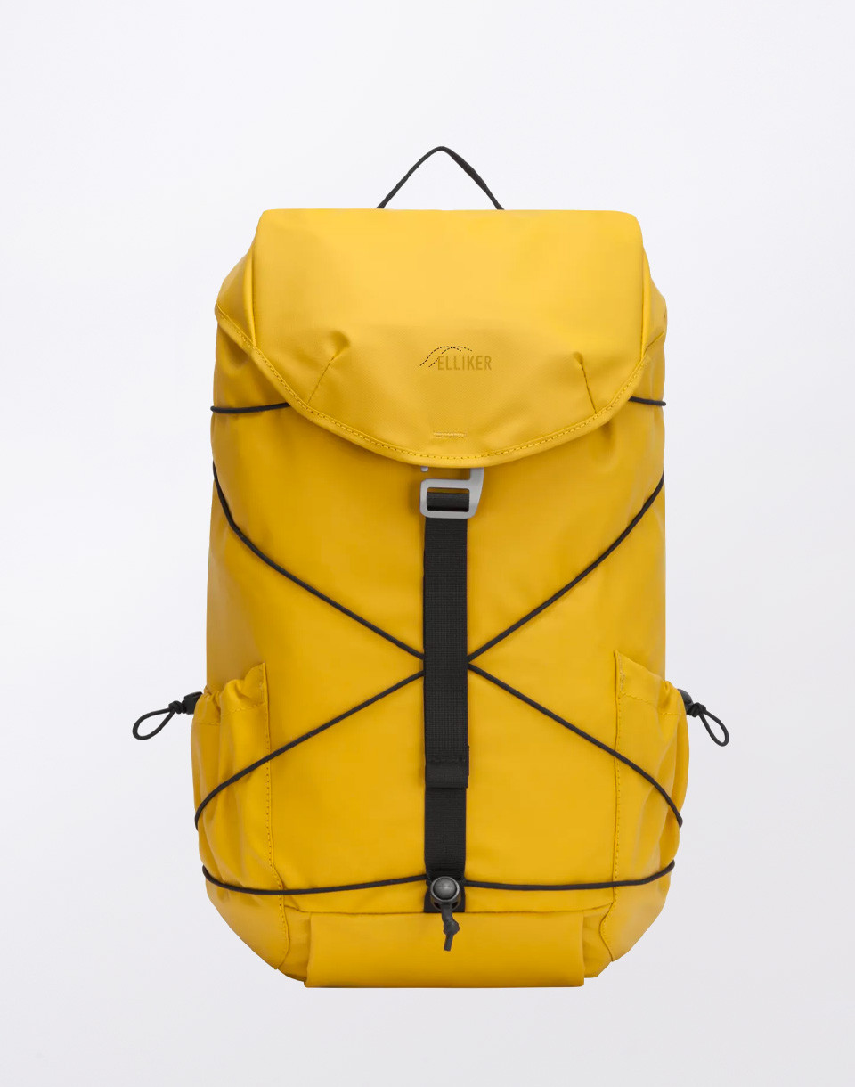 Elliker Wharfe Flap Over Backpack 22L MUSTARD