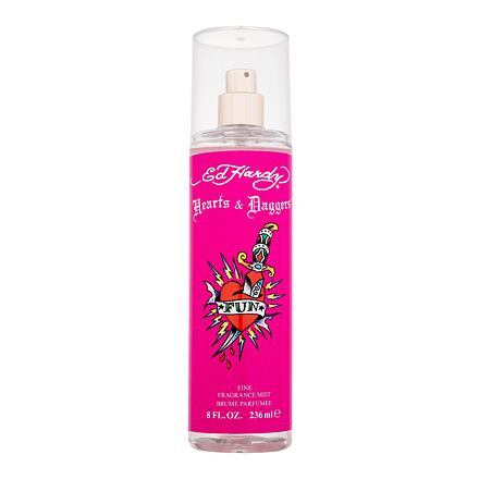 Christian Audigier Ed Hardy Hearts & Daggers 236 ml tělový sprej pro ženy