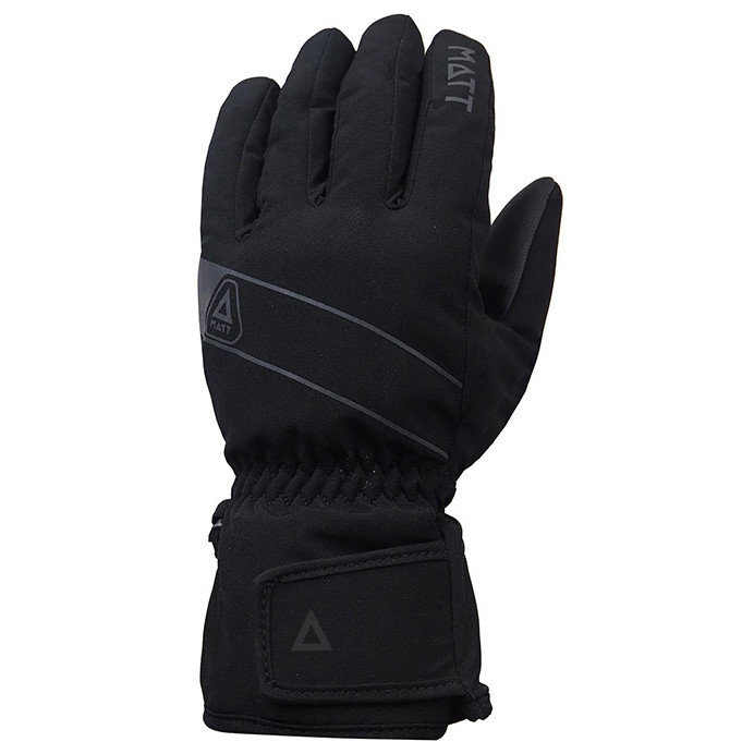 Dětské lyžařské rukavice Matt Primatt Junior Gloves Velikost rukavic: 8 / Barva: černá