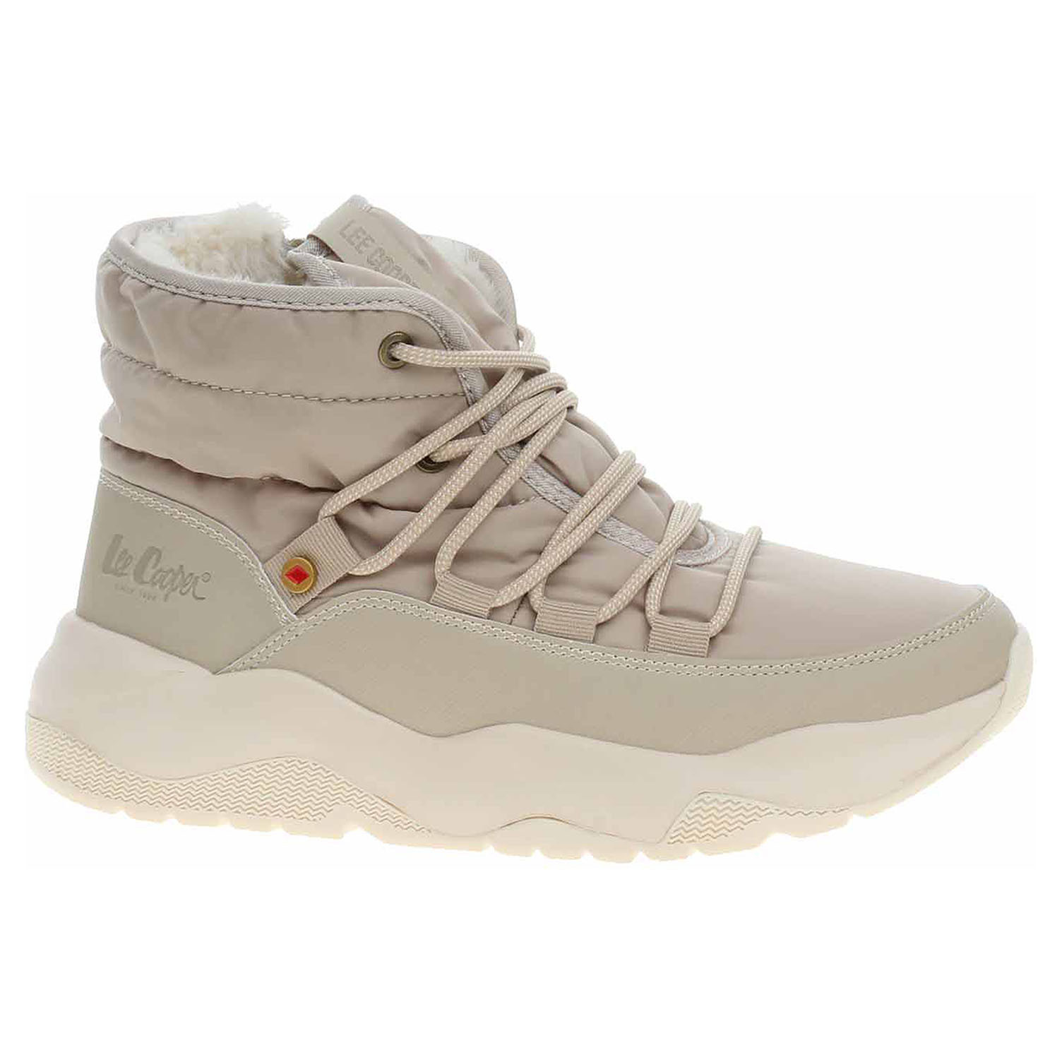 Ecco Dámská kotníková obuv Lee Cooper LCJ-24-03-3065LB beige 22401297