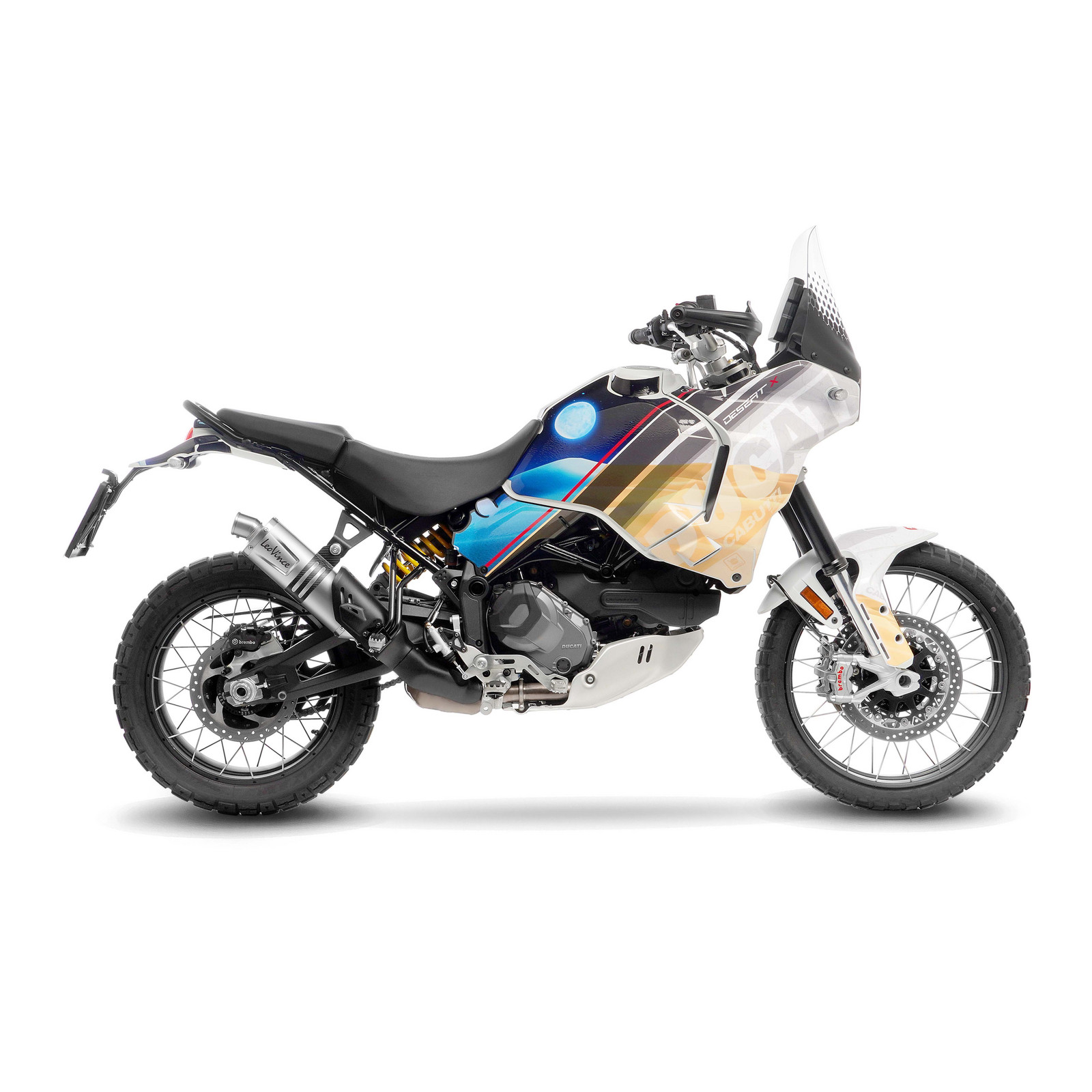 LeoVince LV One Evo Slip-on DUCATI DESERTX (22-24)